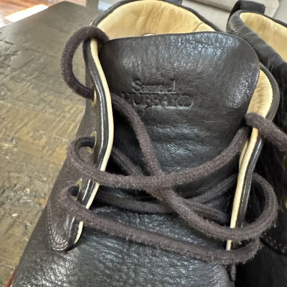 Samuel Hubbard Re-Boot Chukka Boots Mens 11 M  Brown Leather Comfort Vibram